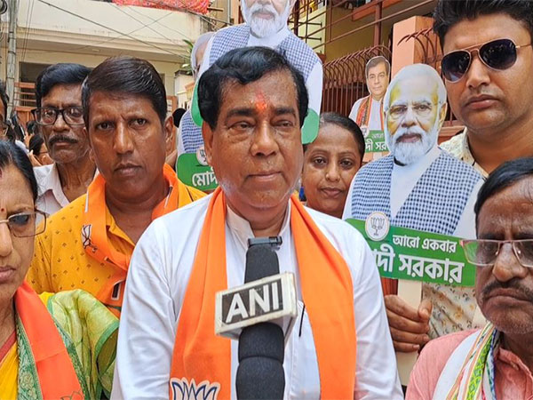 BJP candidate for Ramnagar assembly constituency, Dipak Majumder (Photo/ANI)