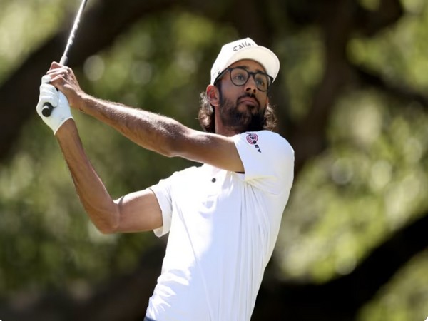 Akshay Bhatia in action during Valero Texas Open (Image: PGA)