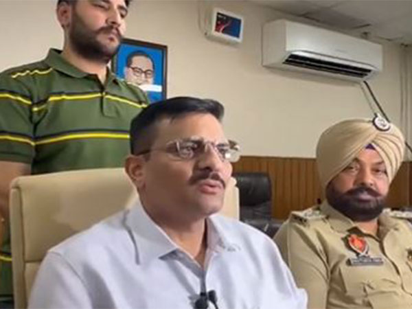 SSP Tarn Taran Ashwani Kapoor (Photo/ANI)