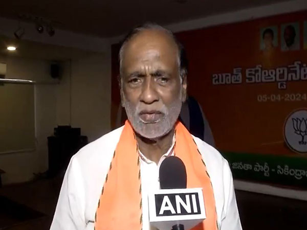 BJP MP K Laxman (Photo/ANI)