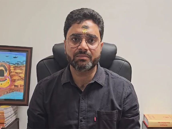 Vishwa Bhushan Mishra, Kashi Vishwanath Temple Trust CEO (Photo/ANI)