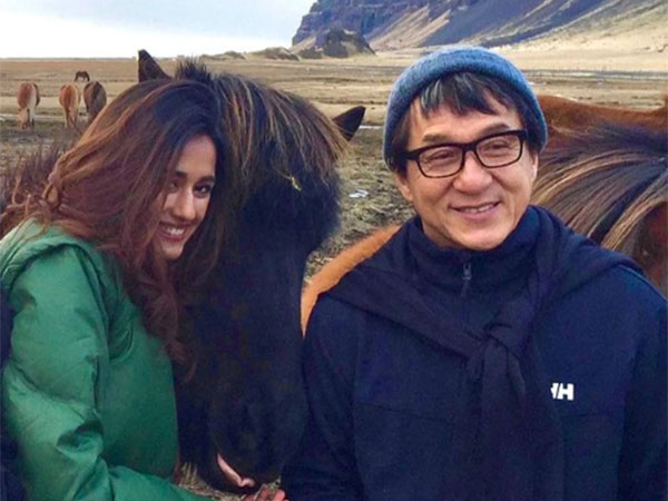 Disha Patani, Jackie Chan (Image Source: Instagram)