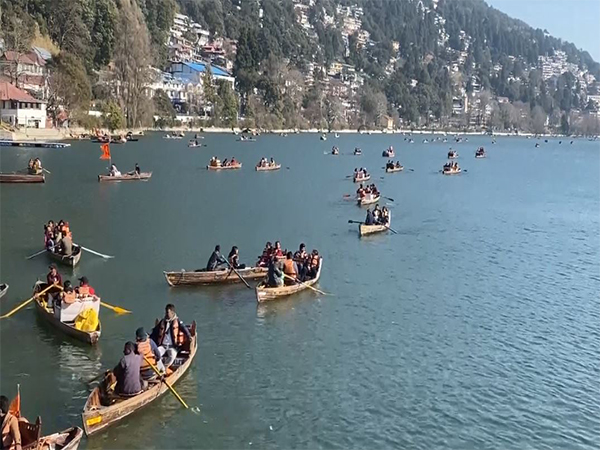 Visuals from Naini Lake in Nainital (Photo/ANI) 