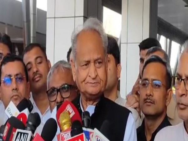 Former Rajasthan Chief Minister and Congress leader Ashok Gehlot. (Photo/ANI)