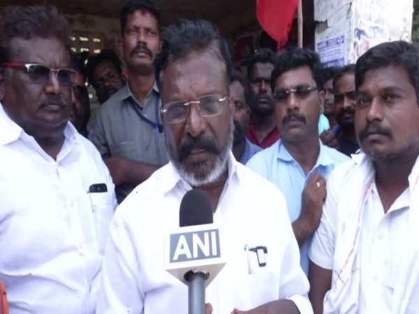 Viduthalai Chiruthaigal Katchi (VCK) chief Thol Thirumavalavan. (Photo/ANI)