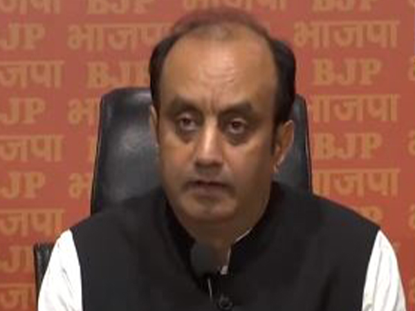 Rajya Sabha MP and BJP spokesperson Sudhanshu Trivedi