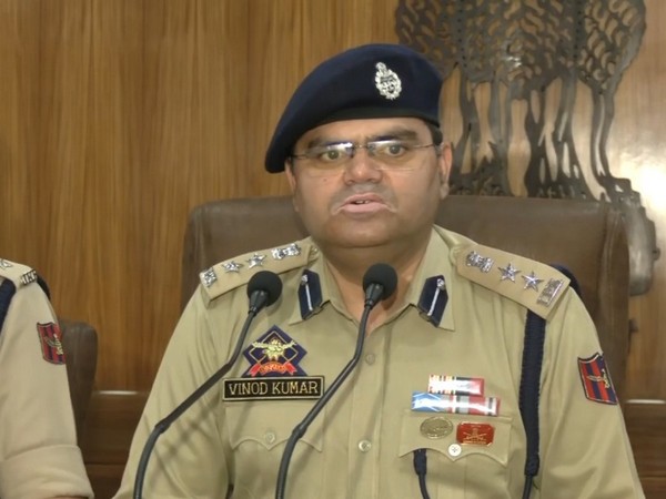 Jammu SSP Vinod Kumar (Photo/ANI) 