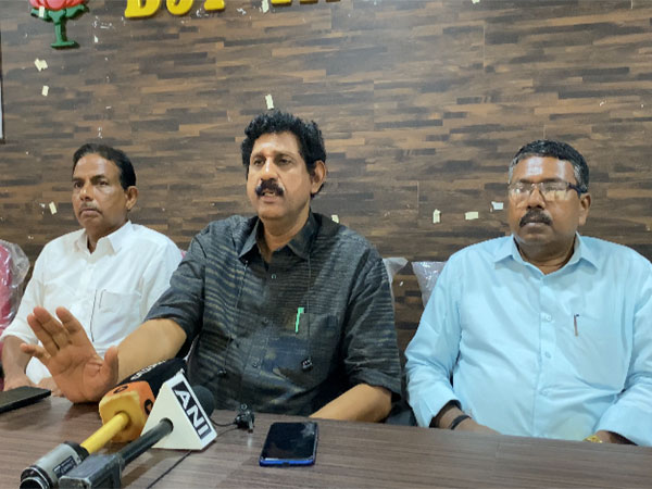 N Haridas, BJP Kannur district president (Photo/ANI)