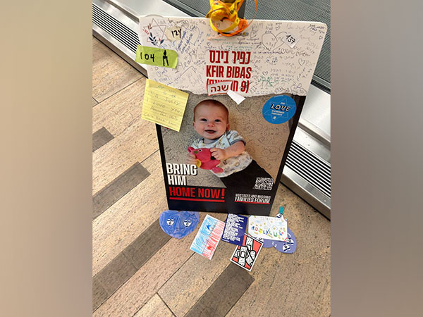 Six months of Israel-Hamas war: Israeli envoy shares picture of infant hostage (Photo credits: X/@NaorGilon)