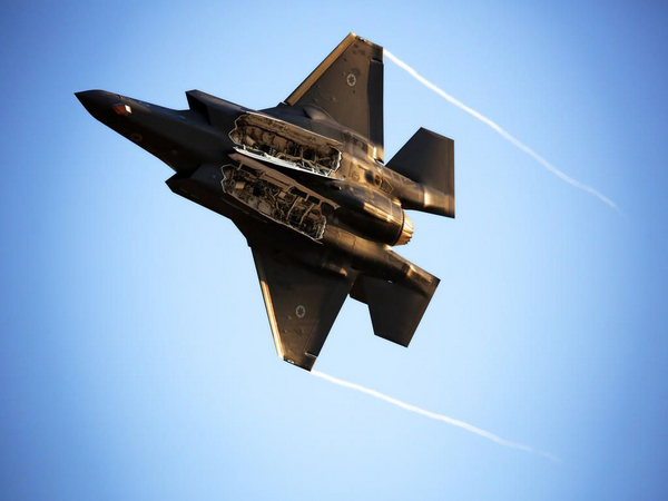 An Israeli Air Force F-35 