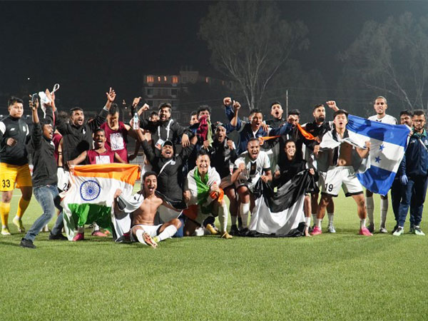 Mohammedan Sporting team's celebration after winning I-League (Image: AIFF media)