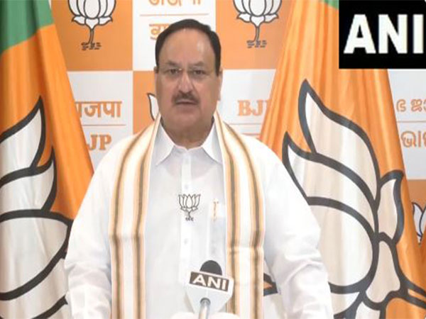 BJP chief JP Nadda (Photo/ANI)