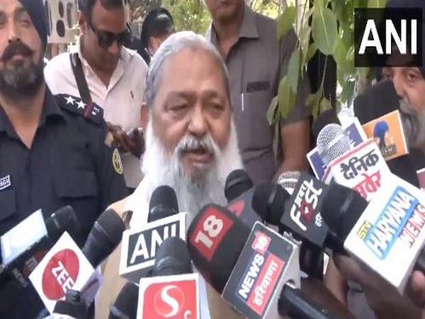 Former Haryana Home Minister Anil Vij. (Photo/ANI)