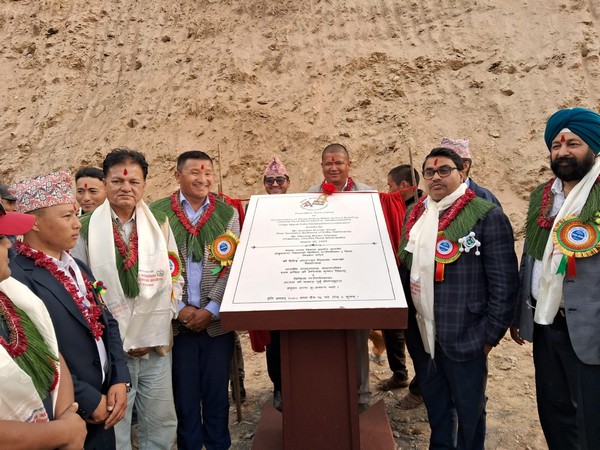 Foundation stone laid for school in Nepal (Photo/X @IndiaInNepal)