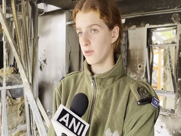 Ella, a member of the Israel Defence Forces (IDF) Spokesperson Unit (Photo/ANI)