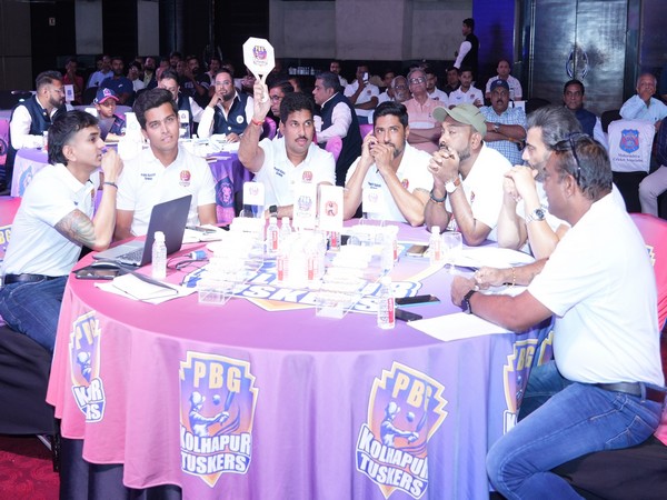 Kolhapur Tuskers during Maharashtra Premier League auction (Image: Kolhapur Tuskers)