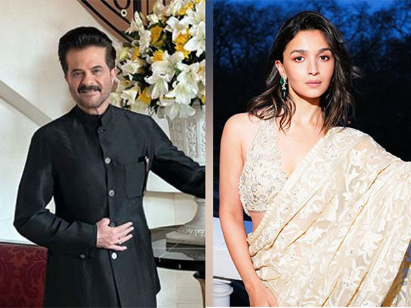 Anil Kapoor, Alia Bhatt (Image source/Instagram)