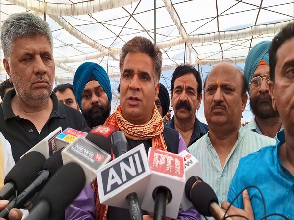 BJP Jammu and Kashmir chief Ravinder Rana. (Photo/ANI)