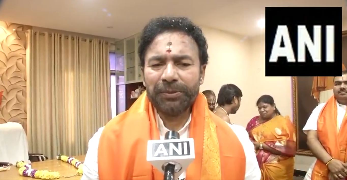 Telangana BJP President G Kishan Reddy (Image/ANI)