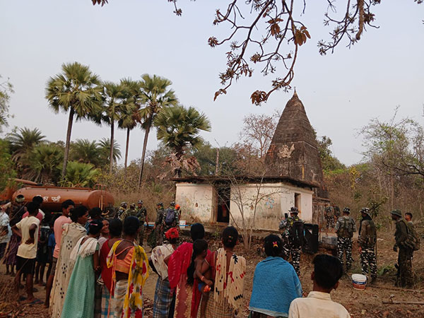 Ram temple shut after Naxal attack reopens in Dantewada (Photo/ANI)