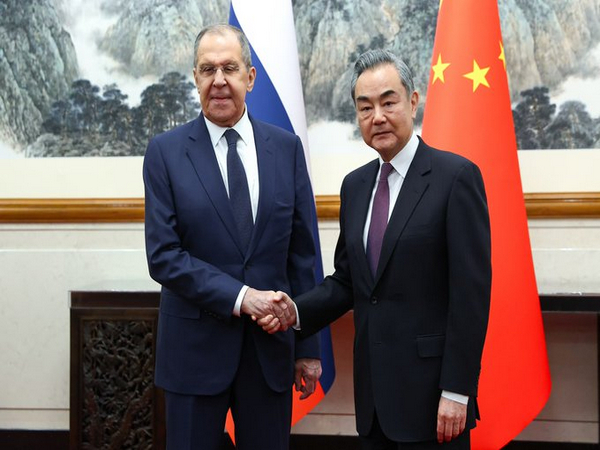 Russian Foreign Minister Sergey Lavrov, Chinese Foreign Minister Wang Yi (Image Credit: X/@mfa_russia)