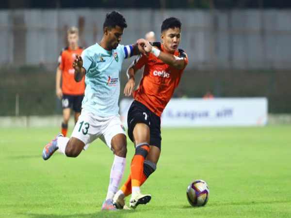 Inter Kashi and Sreenidi Deccan FC in action during I-League (Image: AIFF media)
