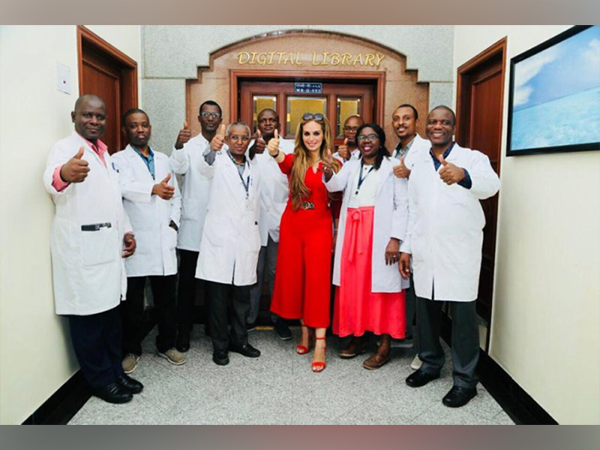 Merck Foundation CEO with Merck Foundation oncology Alumni