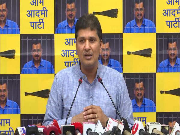 AAP leader Saurabh Bharadwaj. (Photo/ANI)