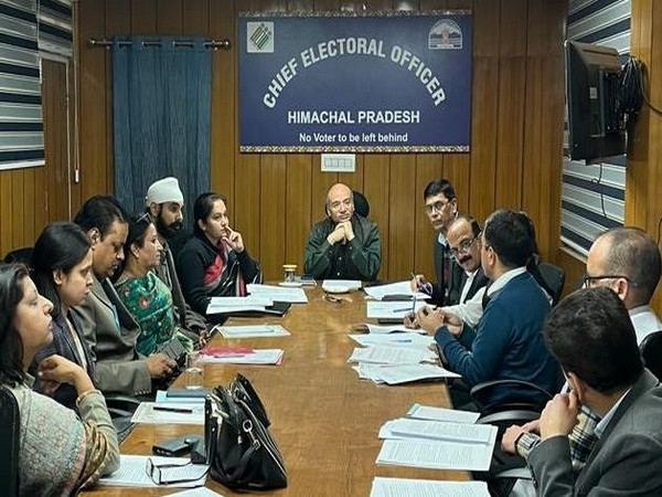 Chief Electoral Officer (CEO) Himachal Pradesh Maneesh Garg (Photo/ANI)