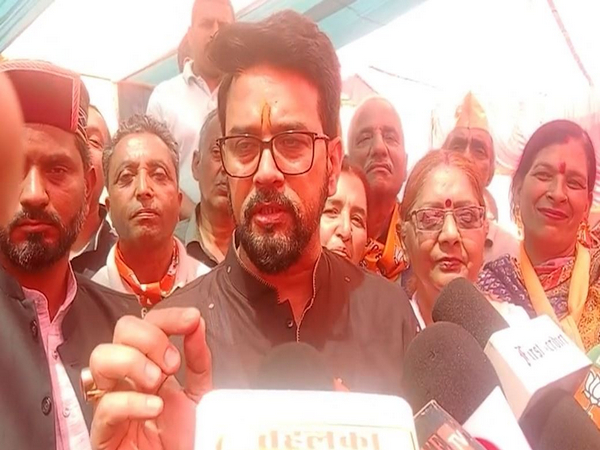 Union Minister Anurag Thakur (Photo/ANI)