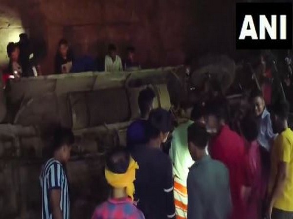 A bus overturns at mine in Durg, Chhattisgarh (Photo/ANI)