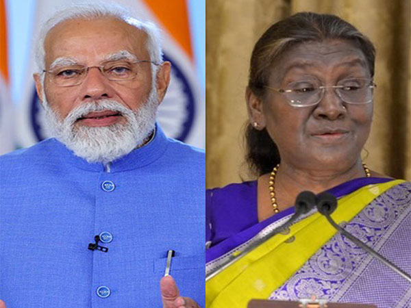 Prime Minister and President of India (Photo/ANI)