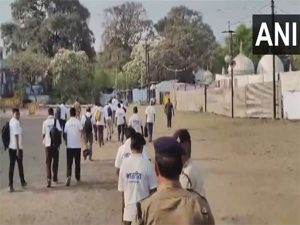 ASI team going to conduct survey at Bhojshala complex (Photo/ANI)