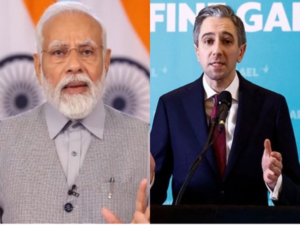 PM Narendra Modi (left), Ireland PM Simon Harris (Image credit: Reuters)