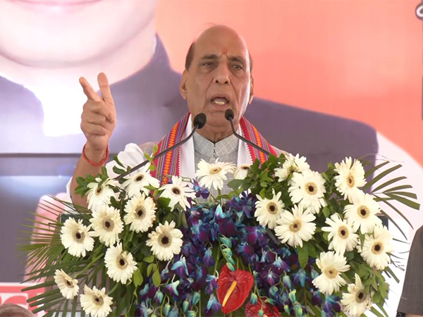 Union Minister Rajnath Singh (Image/ANI)