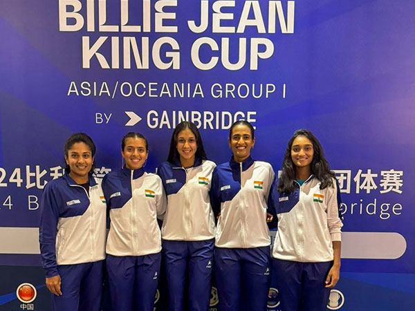 Indian women’s tennis team (Photo: Ankita Raina/ X)