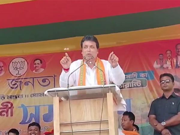 Biplab Kumar Deb, BJP candidate for West Tripura constituency (Photo/ANI)