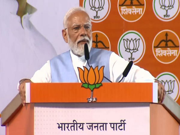 Prime Minister Narendra Modi in Maharashtra's Ramtek (Photo/ANI)