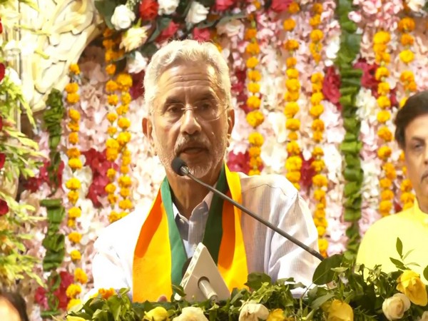 External Affairs Minister S Jaishankar in Bikaner, Rajasthan (Photo/ANI)