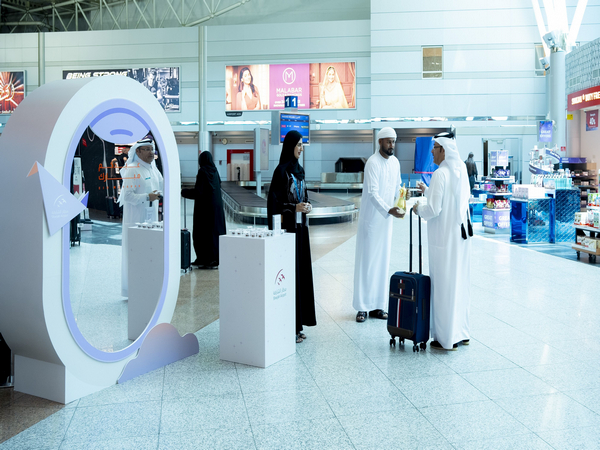 Sharjah Airport shares Eid Al Fitr joy with passengers (Photo/WAM)