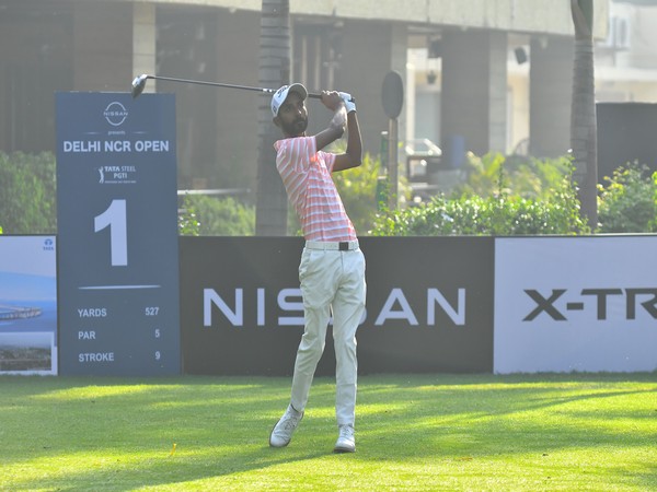 Rashid Khan in action during day one of Delhi-NCR Open 2024 (Image: PGTI)
