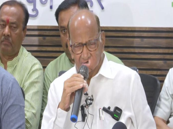 NCP (Sharadchandra Pawar) supemo Sharad Pawar (Photo/ANI)