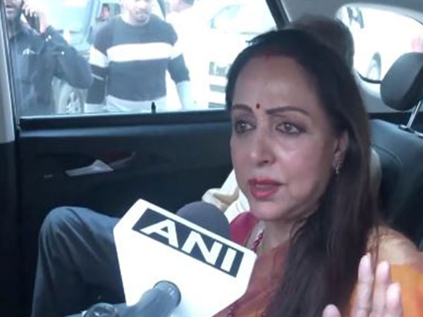 Hema Malini, BJP's Mathura Lok Sabha candidate (Photo/ANI) 