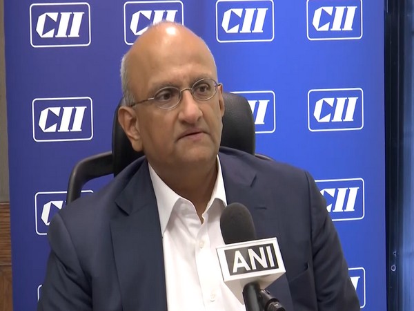 R Dinesh, President, CII (ANI) 