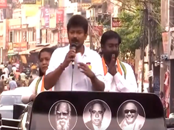 Tamil Nadu Minister and Dravida Munnetra Kazhagam leader Udhayanidhi Stalin (Photo/ANI)