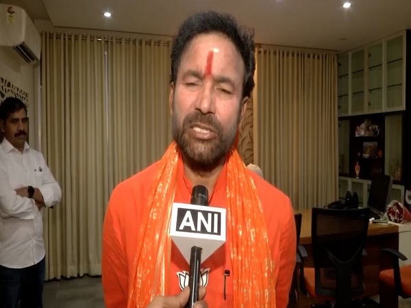Union Minister and Telangana BJP President G Kishan Reddy. (Photo/ANI)