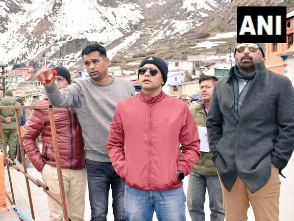 Chamoli District Magistrate Himanshu Khurana. (Photo/ANI)