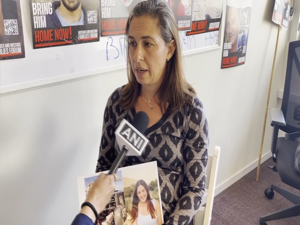 Ayelet Levy Shachar, mother of 19-yr-old Israeli hostage (Photo/ANI)