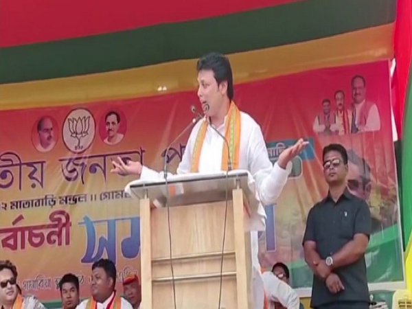 West Tripura Lok Sabha candidate Biplab Kumar Deb. (Photo/ANI)