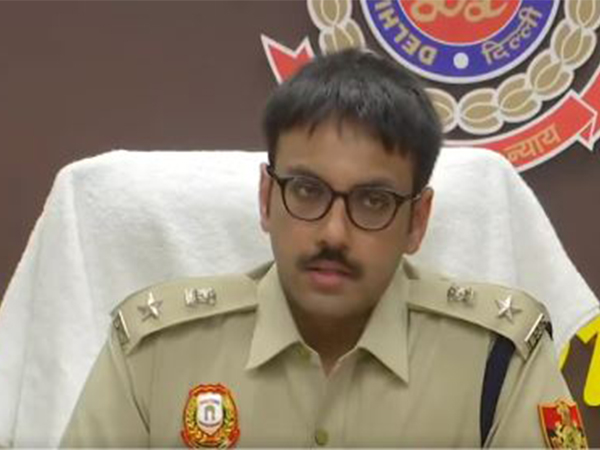 DCP Delhi Central, Harsha Vardhan Mandava. (Photo/ANI)